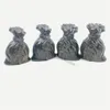 Decorative Figurines Objects & Natural Crystal Gemstone Quartz Lavender Money BagDecorative