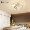 Luzes de teto Iluminação interna LED para sala de estar jantar de jantar anéis de círculo de lâmpadas de acessórios para casa
