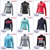 Racing Jacken Ropa Ciclismo 2023 Winter Thermal Fleece Radfahren Langarm Jersey Bike Shirt Team Morvelo Frauen MTB Fahrrad Kleidung L8