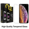 Protetor de tela de vidro temperado AAA premium para iPhone 13 12 mini 11 Pro máximo xr xs x 6 7 8 Plus Samsung S21FE S20FE A52 A51 A20 A30 A10 A11 A21 A21S A71 A12 A13 A32 0,3mm 2,5d 9h