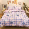 Bedding Sets SongKAum Summer Home Textile Party Polyester Cover Bed Sheet Pillowcase Boy Kid Teen Girl Set