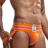 Underpants Mens Sexy Underwear Briefs Jockstrap Bare Buttocks Panties Penis Male Shorts Bulging Bag Soft Brand Cueca