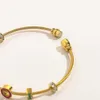 20% de réduction 2023 Nouveaux bijoux de mode de haute qualité de luxe pour double nouveau bracelet aimant boucle émail câble bracelet personnalisé bijoux