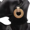 Dangle Earrings 2023 Fashion Women Tassel Circle Vintage Round Earring Boho Statement Fringe Earings Jewelry