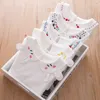 Tshirts Spring Autumn Baby oddler School Girls Shirt ops Kids Shirts Embroidered Long Sleeve White Blouse ees 230303