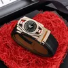 أحزمة Men Belt Automatic Buckle Comeine Leather Men's Cow for PL19760-62Pbelts