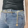 Paski łańcuch talii Dekoracja żeńska z spódnicą retro moda wielowarstwowa prosta zużycie flanellety pasek hurtowy 2023 pasy