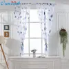 Curtain Ouneed Curtains Candy Color Cute Tulle Window Drape Panel Sheer Scarf Valances High Quality Voile 2023