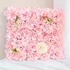 Fleurs décoratives Artificielle Rose Fleur Fond Mur De Mariage Pographie Props Maison Jardin El Simulation Soie Faux Plante Décor