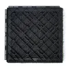 Decorative Flowers Artificial Grass Draining Floor Mat Carpet Turf Square Realistic For Garden Lawn Outdoor Accessory