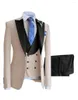 Hommes Costumes Homme Hommes Costume Un Bouton Blazer De Mariage De Bal Marié Veste Gilet Pantalon 3 PCS Smoking Terno Masculino Slim Fit