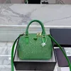 PRA Bag Designer Shell Sac Hingestone Handbag Mini Tote Tote Sacs Mesdames Shining Handbag Girls Crossbody Pouch High Quality