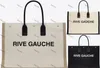 حمل الحقائب النساء RIVE GAUCHE حقيبة يد الرجال حقيبة كتف التسوق أكياس محفظة تنقش رسائل محفظة Crossbody المحافظ الكتف