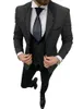 Men's Suits Men's Patchwork Collar Blazer Groom Wedding Tuxedo Slim Fit Custom Prom Suit 3 Piece