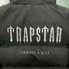 2023 neue 2,0 Trapstar Jacke Stickerei Leder herren Jacken Männlichen Casual Luxus Winter Fleece Mit Kapuze Bomber Warme Mantel