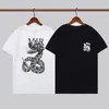 T-shirts masculins Designer Tops imprimé Fashion Men Hommes Crew Necy Tees Luxury Clain à manches