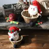 Juldekorationer 1x Merry Fruit Box Candy Storage Basket Container Xmas Decoration Gifts