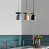 Pendant Lamps Restaurant Light Kitchen Lamp Dining Room LED Modern Hanging For Bedroom Living Nordic 3 Color