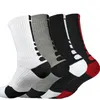 Fashion USA Professional Elite Basketball Chaussettes Long Genou Athlétique Sport Chaussettes Hommes Compression Thermique Hiver