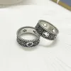 60% OFF 2023 New Luxury High Quality Fashion Jewelry for silver ancient daisy flower double couple pair old ring Valentine's Day gift