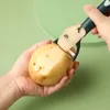 المطبخ متعدد الوظائف تقشير البلاستيك أدوات سكين الجملة المنزلية للبطاطا تقشير سكين الشبكة