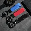 Metall Ny läderbil Suede Styling Power Emblem Keychain Key Chain Ring för BMW M X1 X3 X4 X5 X6 X7 E46 E90 F20 E60 E39 Tillbehör