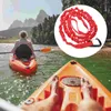 Waist Support Paddle Leash Kayak Lanyard Rope Safety Rod Coiled Tool Accessories Boat Strap Stretchable Paddles Anti Kayaking Lost Holder