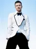 Herrdräkter Gentleman Style Summer Men For Wedding Tuxedos Masculino 2pieces (Jacket Pants Tie) Custom Made Made Senaste Design Suit