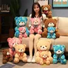 New spot 25-45cm cute teddy bear plush doll grinding ring velvet Bear PlushToy girl birthday gift factory wholesale Free UPS or DHL