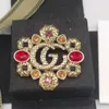 Top gioielli di lusso famiglia colore chiaro diamante medievale Spilla Vintage temperamento francese accessori stile palazzo in Blogger