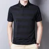 Camisetas masculinas Casumanl Brand Camisa Men 2023 Verão fino de camiseta de manga curta e curta para masculino, roupas de trabalho, roupas casuais de roupas casuais