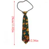 Bow Ties Kids Fashion Neck Tie Print Floral Striped Cotton Boys Girls Students High Quality Elastic Party Dress Up