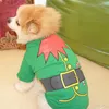Ubrania dla psów świąteczne ubrania dla kotów T-shirt Puppy 2023 Dostawki Przedmioty kostiumowe psy akcesoria zwierząt