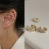 Délicat Zircon mignon Clip boucles d'oreilles femme boucle oreille manchette pas de piercing faux Cartilage boucle d'oreille pour les femmes bijoux de mode