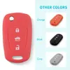 Silikon Neue 3 KEYYOU Taste Flip Remote Key Fob Fall Abdeckung Für für Kia K2 K5 Pro Ceed HYUNDAI i20 i30 i40 SANTA Auto Schlüssel Abdeckung