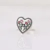 70% rabatt 2023 Nya lyxiga högkvalitativa modesmycken för serie Ring Silver Flower Digital Couple Ring Valentine's Day Gift Anniversary