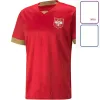 2023 Serbia Soccer Jerseys Zestaw dla dzieci męskie Vlahovic 23 23 SergeJ Mitrovic Pawlovic Tadic Milenkovic Zivkovic Football Shirt 2023