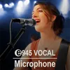 Mikrofoner för E945 Microphone Professional Wired Super-Cardioid Dynamic Handheld Mic Performance Live Vocals Karaoke