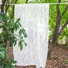 Curtain 1PC Solid White Lace Window Curtains For Living Room Balcony Bedroom Modern Tulle Voile Organza Fabric Drapes