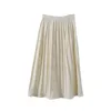 Skirts Sutimine Summer Long For Women Fashion 2023 Women's Skirt Pleated Evening Dresses Casual Korean Style Y2k Clothes