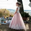 Meninas vestidos de meninas vestem um ano elegante de princesas crianças vestido de casamento crianças para aniversário vestido vestido
