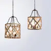 Pendant Lamps American Country Retro Wooden Restaurant Lighting French Bedroom Living Room Club Famous El Chandelier