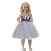 Girl Dresses 2023 Arrival 3-10 Years Girls Party Ball Gowns Patchwork Flower For Wedding Formal Kids Dress Appliques Flowers