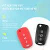 Silikonowy Nowy 3 Keyyou Flip Remote Key Pokrycie obudowy FOB dla Kia K2 K5 Pro Ceed Hyundai I20 I30 I40 Santa Car Cover