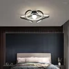 Ceiling Lights Led Golden Round Chandelier For Room Bedchamber Four-ring 2023 Modern Lamps