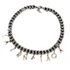 Collection de mode 2023 Nouveaux bijoux de mode de luxe de haute qualité pour chaîne épaisse torsadée double strass collier bracelet conception de matériaux en laiton