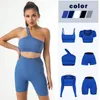 Actieve sets naadloze yoga set vrouwelijke vrouwen crop top bh bra leggings 2023 tweedelige 2 -delige 2pcs fitness outfit workout sport slijtage sportschool pak kleding