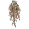 Dekorativa blommor Party Supplies Home Decoration Artificial Willow Leaves faux växt vinstockar vägg hängande girland livtro grönska bladverk