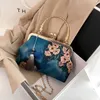 Totes Style Cheongsam Bag Women's Elegant Nip Hand Classic Antique som bär mors väskor Pures Designer Handväskor Kvinnor