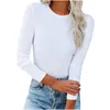 Women's Blouses Long Sleeve Shirts Slim Fitted Casual Layer Tee Tops Kawaii Clothes Plus Size Woman Clothing Year Women For Work